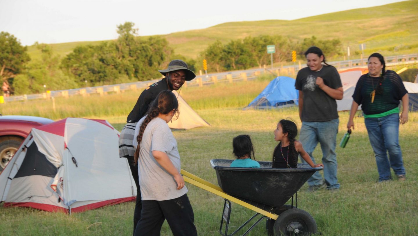 Students in the Ethnographic Field School at the Pine Ridge Reservation